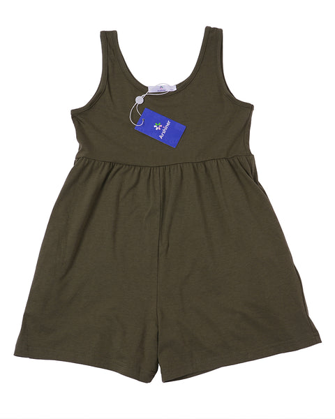 Arshiner Girls' Casual Summer Sleeveless Jumpsuits with Pockets