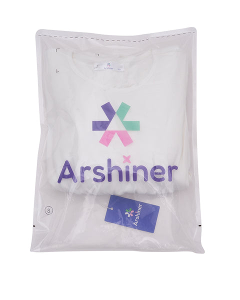 Arshiner Girl's Dress Ruffle Sleeve Tiered Dresses with Pockets 5-12 Years