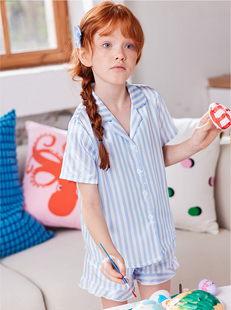 Kissed goodnight with gentle comfort.