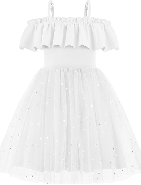 Arshiner Toddler Girl Tulle Dress Girls Sequin Dresses