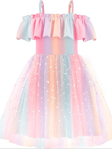 Arshiner Toddler Girl Tulle Dress Girls Sequin Dresses