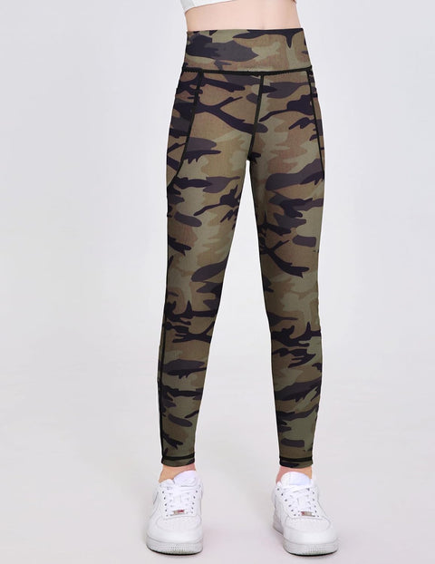 Arshiner Girls Athletic Leggings High Waist Yoga Pants