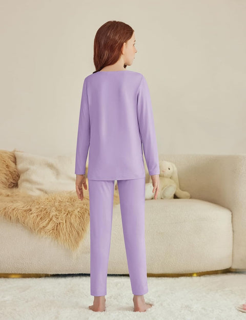Arshiner Girls 2 Piece Outfits Slim Shirt and Leggings Set