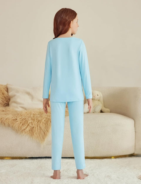 Arshiner Girls 2 Piece Outfits Slim Shirt and Leggings Set