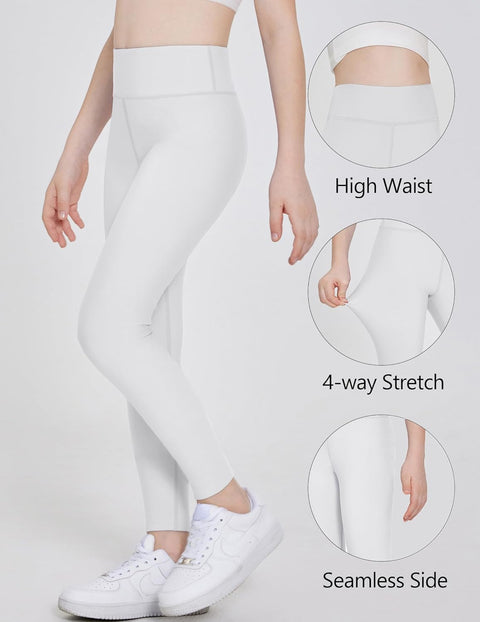 Arshiner Girls Fleece Lined Leggings Resistant Warm Yoga Pants