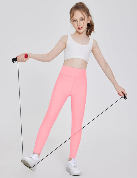 Arshiner Girls Fleece Lined Leggings Resistant Warm Yoga Pants