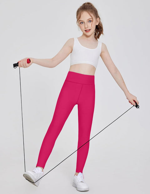 Arshiner Girls Fleece Lined Leggings Resistant Warm Yoga Pants