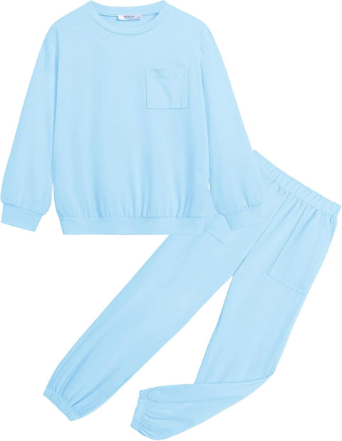 Arshiner Girls 2 Piece Outfits Casual Sets Sweatshirts and Sweatpants