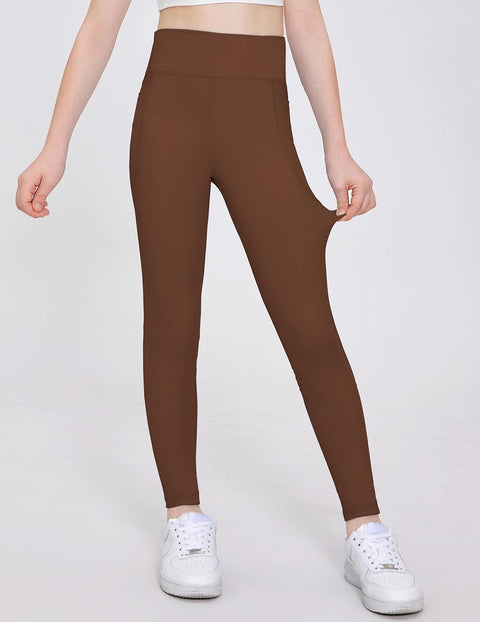 Arshiner Girls Athletic Leggings High Waist Yoga Pants