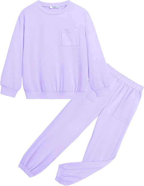 Arshiner Girls 2 Piece Outfits Casual Sets Sweatshirts and Sweatpants