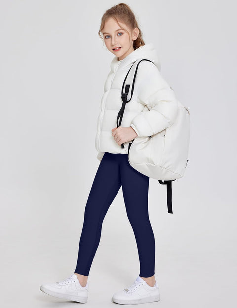 Arshiner Girls Fleece Lined Leggings Resistant Warm Yoga Pants
