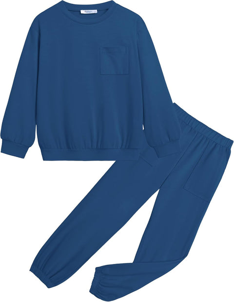 Arshiner Girls 2 Piece Outfits Casual Sets Sweatshirts and Sweatpants