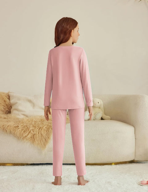 Arshiner Girls 2 Piece Outfits Slim Shirt and Leggings Set