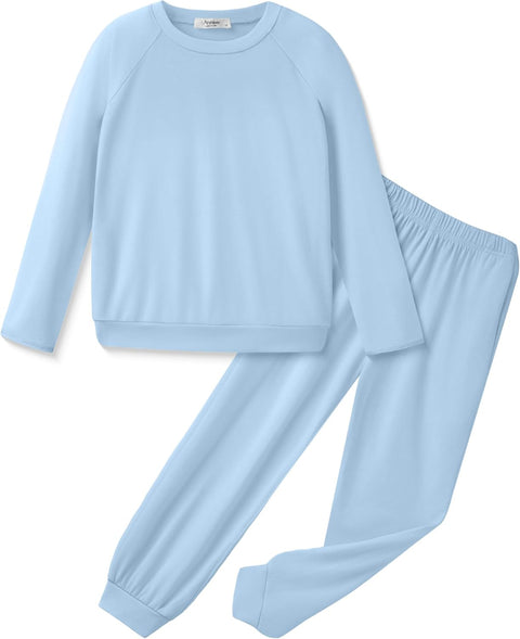 Arshiner Girls 2 Piece Outfits Long Sleeve Sweatshirt Set