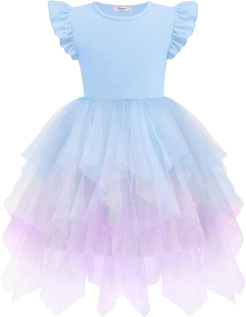 Arshiner Toddler Tutu Dress Girls Irregular Princess Formal Dresses