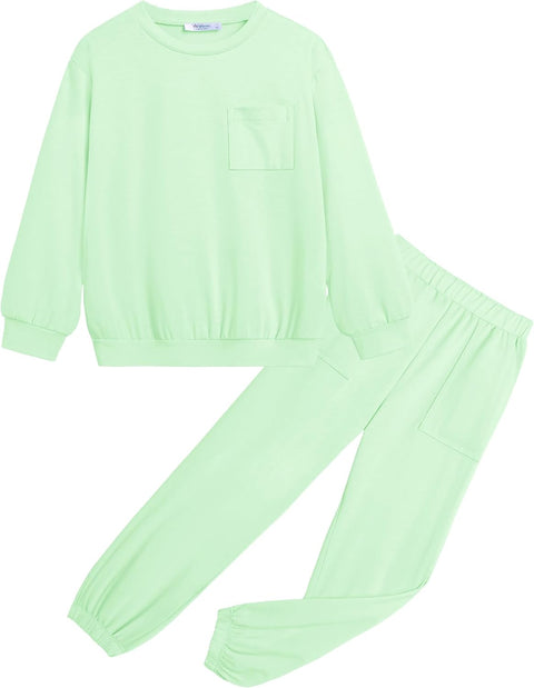 Arshiner Girls 2 Piece Outfits Casual Sets Sweatshirts and Sweatpants