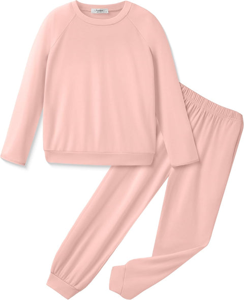 Arshiner Girls 2 Piece Outfits Long Sleeve Sweatshirt Set