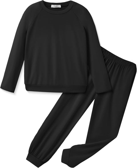 Arshiner Girls 2 Piece Outfits Long Sleeve Sweatshirt Set