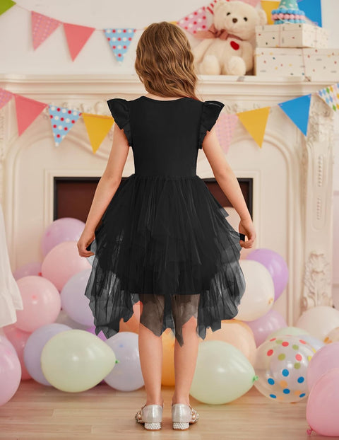 Arshiner Toddler Tutu Dress Girls Irregular Princess Formal Dresses