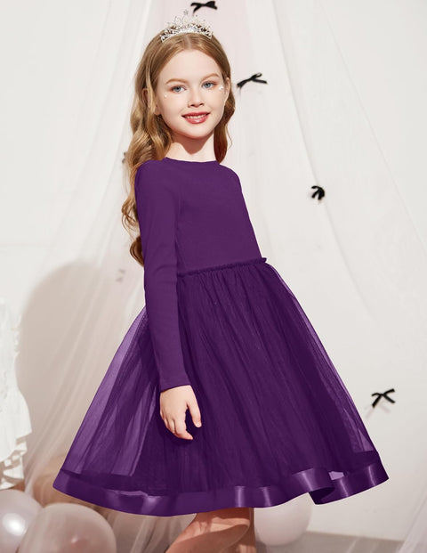 Arshiner Toddler Tutu Dress Little Girls Holiday Party Dresses