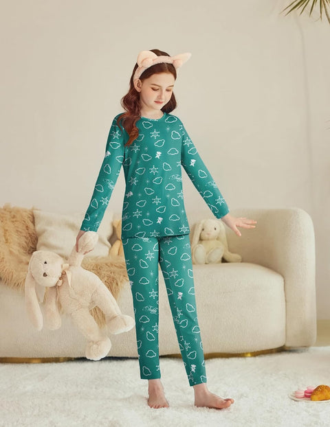 Arshiner Girls 2 Piece Outfits Slim Shirt and Leggings Set