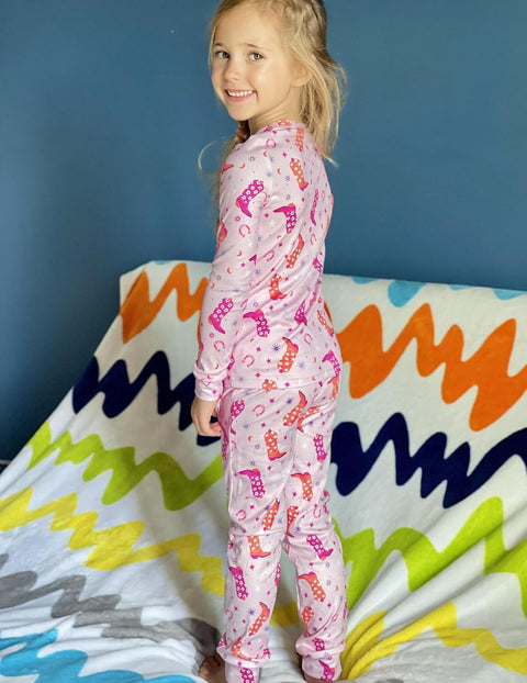 Arshiner Pajamas for Girls Long Sleeve Pants Sets