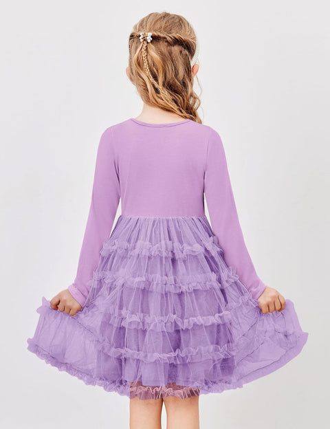 Arshiner Toddler Tutu Dress Girls Ruffle Tiered Party Dresses