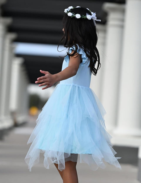 Arshiner Toddler Tutu Dress Girls Irregular Princess Formal Dresses