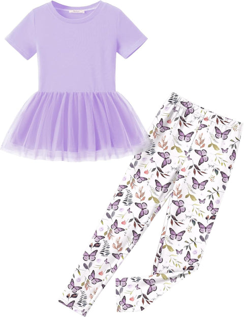 Arshiner Girls 2 Piece Outfits Casual Clothing Sets