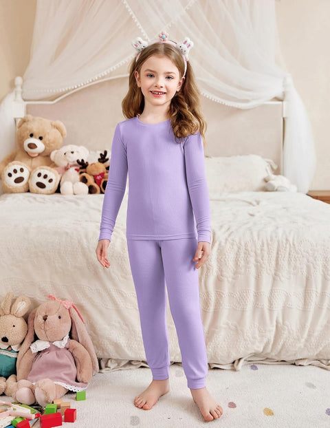 Arshiner Pajamas for Girls Long Sleeve Pants Sets