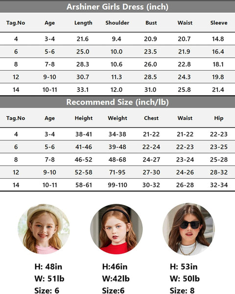 Arshiner Girls Dresses Long Sleeve Rib Knit Plaid Patchwork Belted Dress