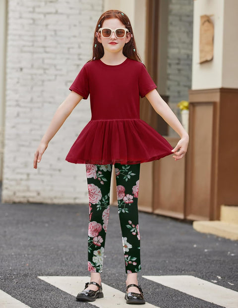 Arshiner Girls 2 Piece Outfits Casual Clothing Sets