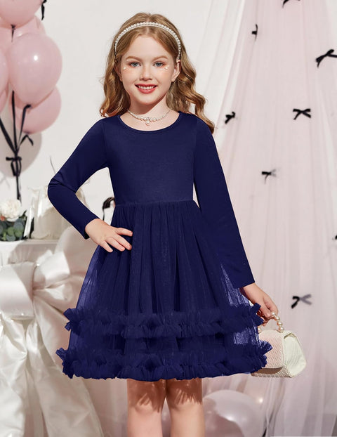 Arshiner Girls Tutu Dresses Toddler Fluffy Tulle Party Dress