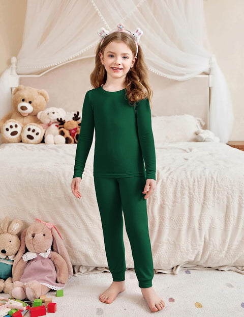 Arshiner Pajamas for Girls Long Sleeve Pants Sets