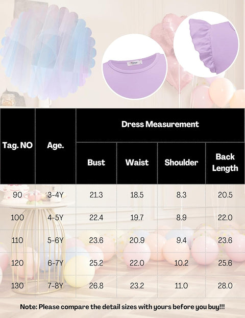 Arshiner Toddler Tutu Dress Girls Irregular Princess Formal Dresses