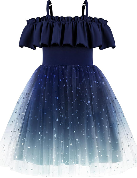 Arshiner Toddler Girl Tulle Dress Girls Sequin Dresses