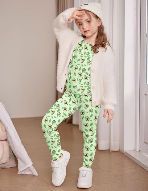 Arshiner Thermal Long Johns Girls Base Layer Top and Bottom Set