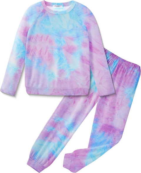 Arshiner Girls 2 Piece Outfits Long Sleeve Sweatshirt Set