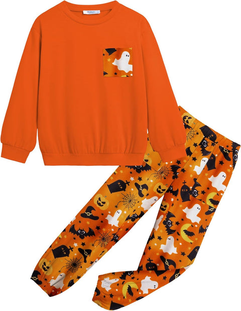 Arshiner Girls 2 Piece Outfits Casual Sets Sweatshirts and Sweatpants
