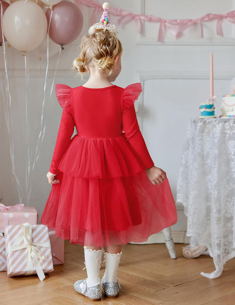 Arshiner Toddler Girls Tutu Dress Princess Tiered Party Dresses
