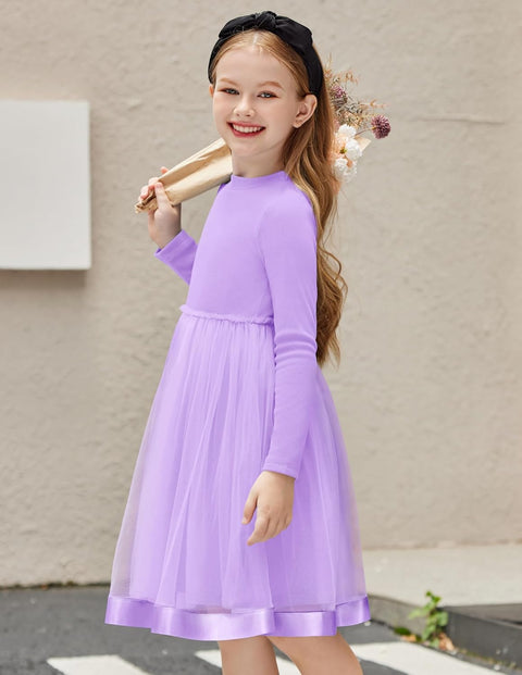 Arshiner Toddler Tutu Dress Little Girls Holiday Party Dresses