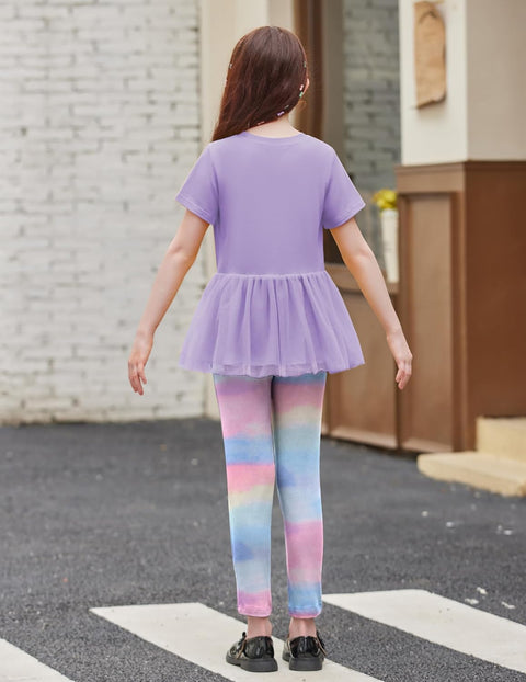 Arshiner Girls 2 Piece Outfits Casual Clothing Sets