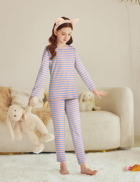 Arshiner Girls 2 Piece Outfits Slim Shirt and Leggings Set