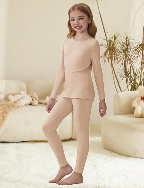 Arshiner Girls 2 Piece Outfits Long Sleeve Shirt and Leggings Set