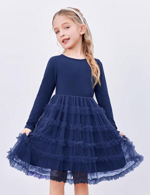 Arshiner Toddler Tutu Dress Girls Ruffle Tiered Party Dresses