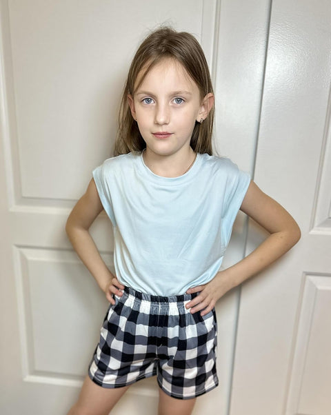 Arshiner Girls T Shirts Cap Sleeves Casual Summer Tops Tank Tee