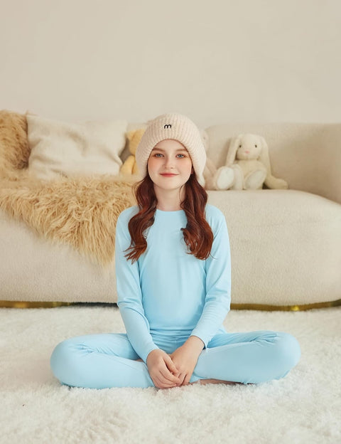 Arshiner Girls 2 Piece Outfits Long Sleeve Shirt and Leggings Set