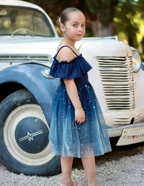 Arshiner Toddler Girl Tulle Dress Girls Sequin Dresses