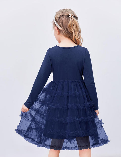 Arshiner Toddler Tutu Dress Girls Ruffle Tiered Party Dresses
