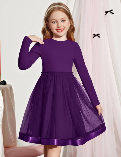 Arshiner Toddler Tutu Dress Little Girls Holiday Party Dresses